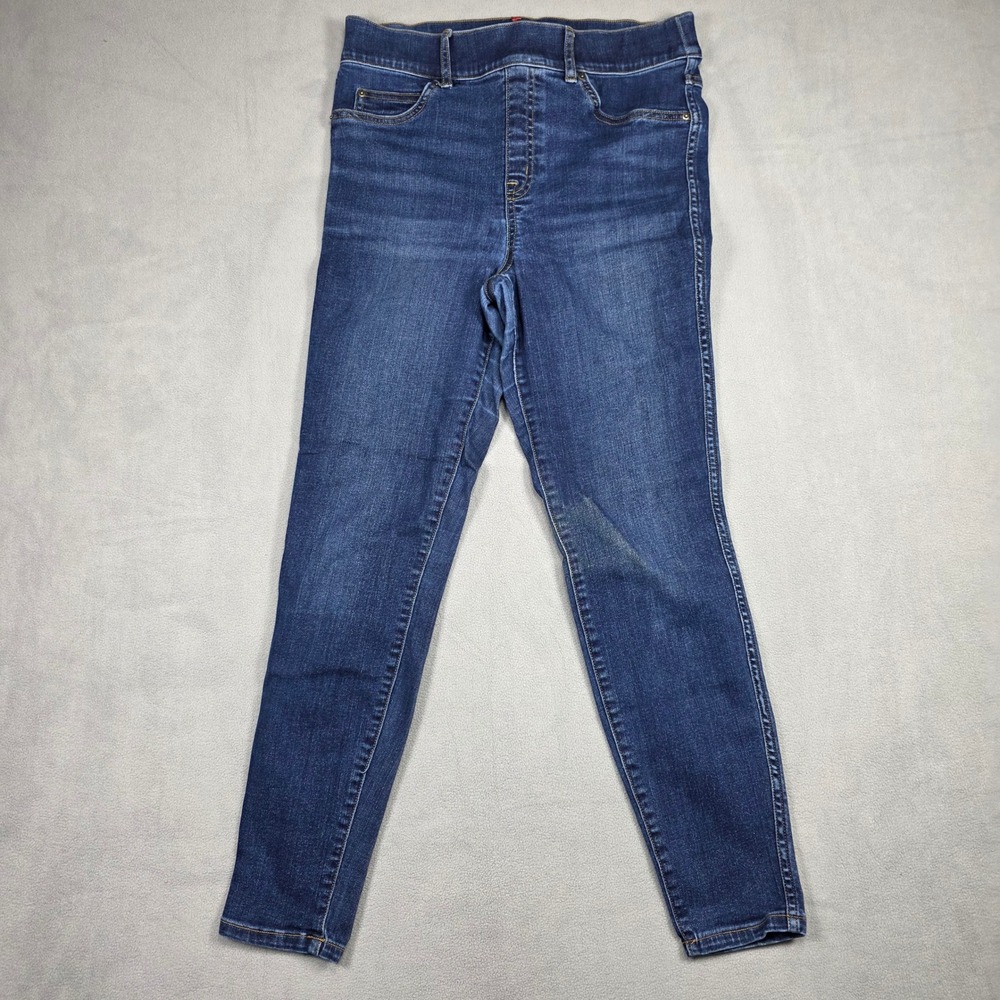 Spanx Jeans Women Medium Blue Skinny High‎ Rise Jean-ish Medium Wash